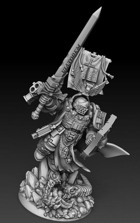 Silver Wardens Supreme Warptraveler by DMG Minis