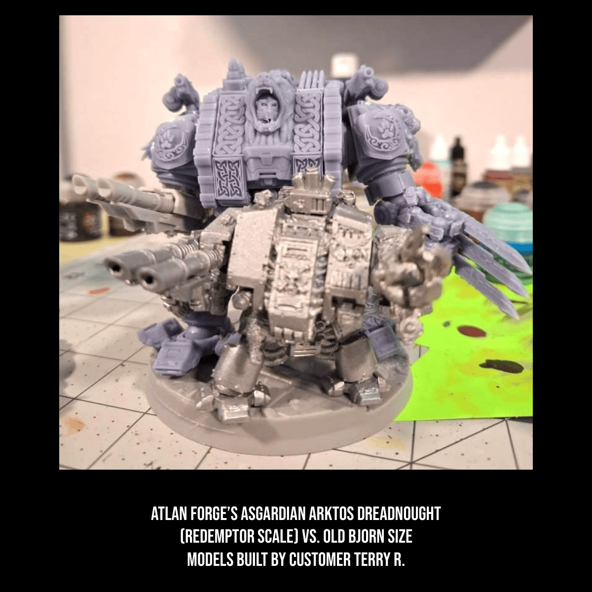 Asgardian Arktos Dreadnought (3 Scaled Options) by Atlan Forge