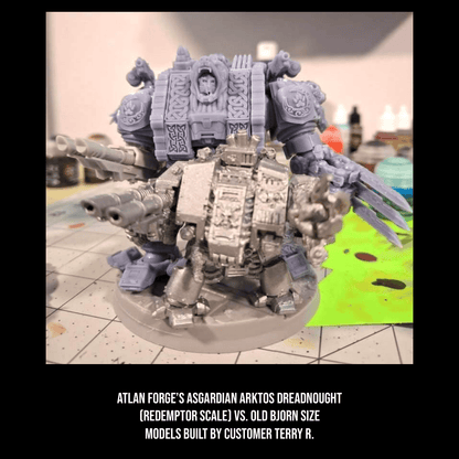 Asgardian Arktos Dreadnought (3 Scaled Options) by Atlan Forge