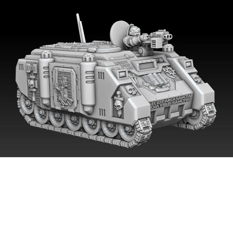 Silver Wardens Ferox Series Grav Transport by DMG Minis