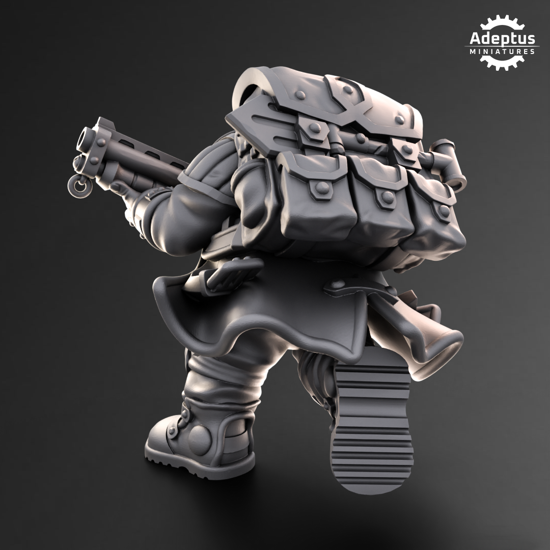 Emberguard- Dwarves (5-Unit Kit or Single Model) by Adeptus Miniatures