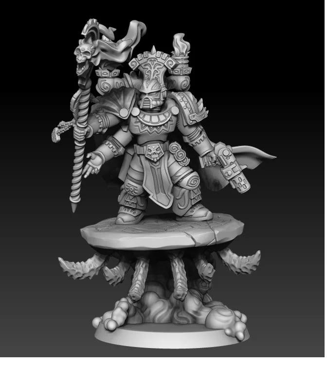 1K Hijos Cult of the Scarab Ex-Sorcerer Kit by DMG Minis