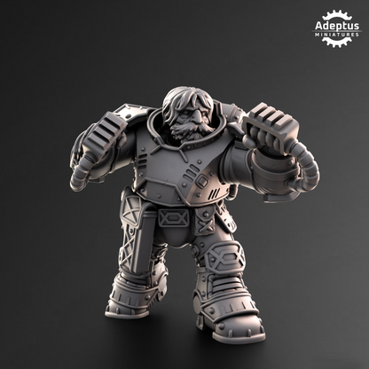 Kill Squad- Heavy Dwarves (11-Unit Kit or Single Model) by Adeptus Miniatures