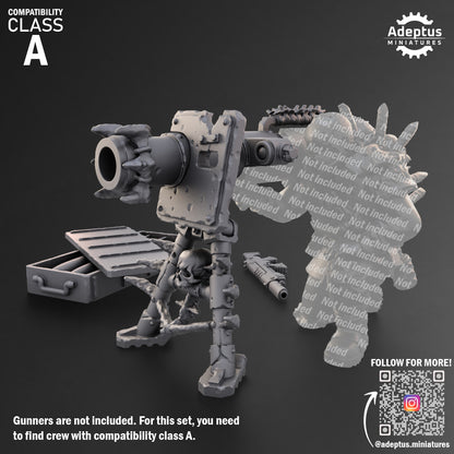 Sporeblight Regiment-Heavy Weapons Team (12-Unit Kit or Single Model) by Adeptus Miniatures