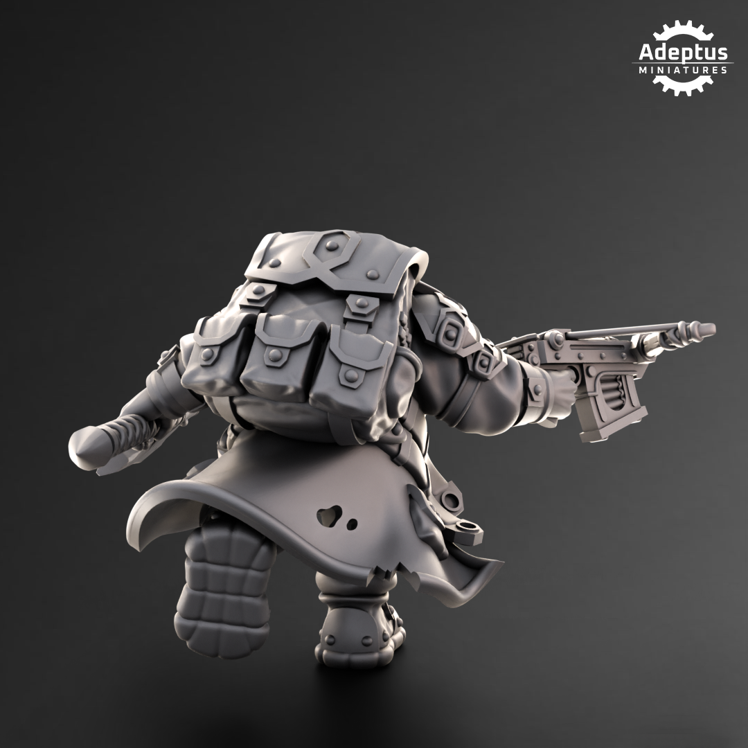 Kill Squad- Dwarves (10-Unit Kit or Single Model) by Adeptus Miniatures