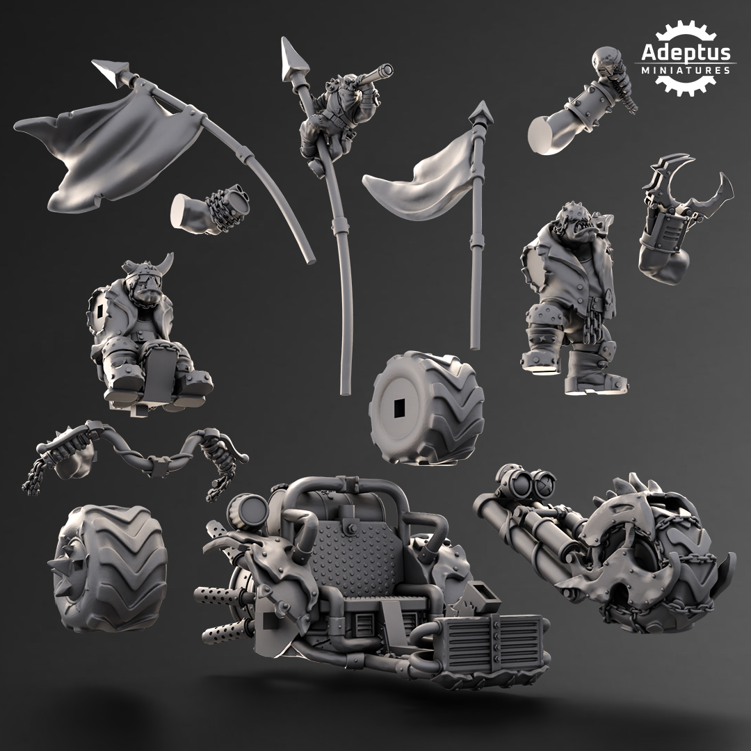 Roadboss Trike- Orks by Adeptus Miniatures