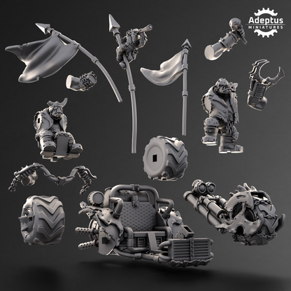 Roadboss Trike- Orks by Adeptus Miniatures