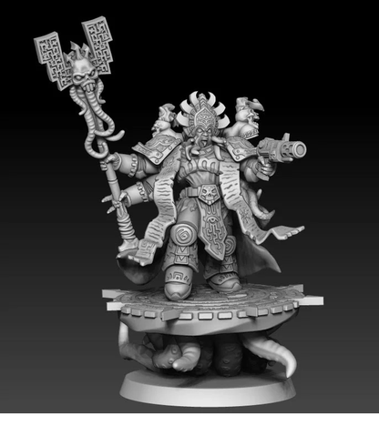 1K Hijos Cult of the Scarab Ex-Sorcerer Kit by DMG Minis