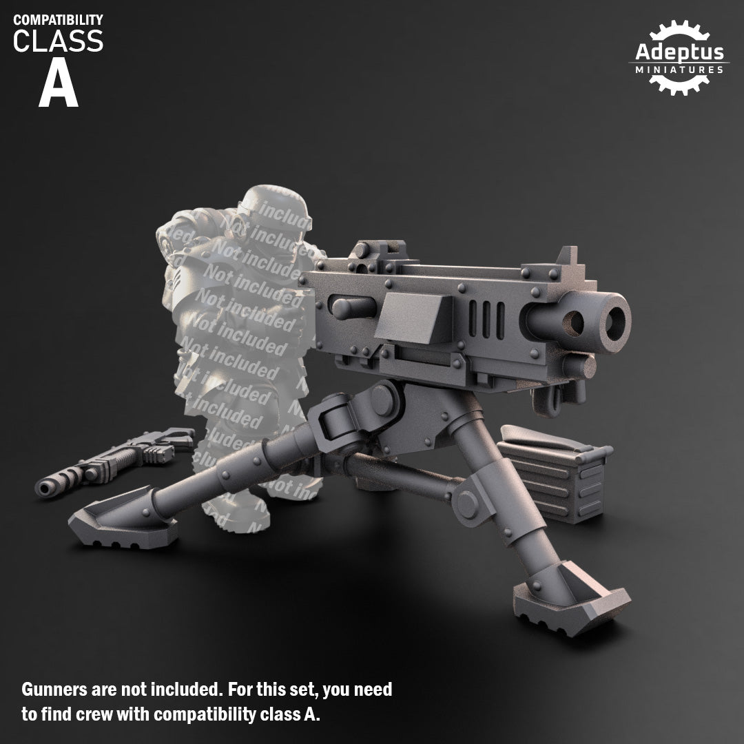 Winterline Forces -Heavy Weapons Squad (12-Unit Kit or Single Model) by Adeptus Miniatures