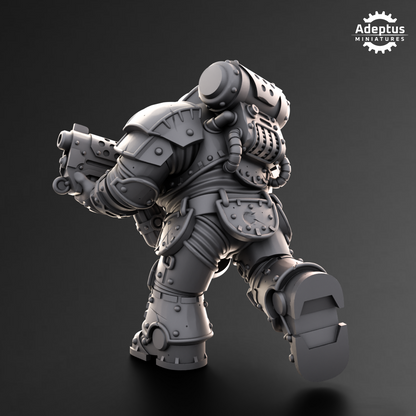 Steelwarden- Dwarves (5-Unit Kit or Single Model) by Adeptus Miniatures