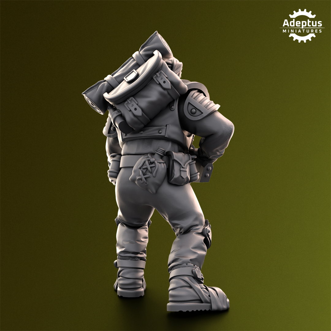 Red Dune- Special Weapons Squad- Imperial Force (4-Unit Kit or Single Model) by RedMakers