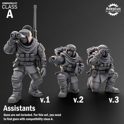 Khaleeth Regiment-Heavy Weapons Team (12-Unit Kit or Single Model) by Adeptus Miniatures
