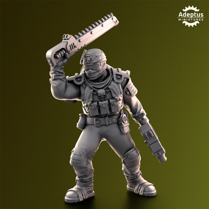 Red Dune- Command Squad- Imperial Force (4-Unit Kit or Single Model) by RedMakers