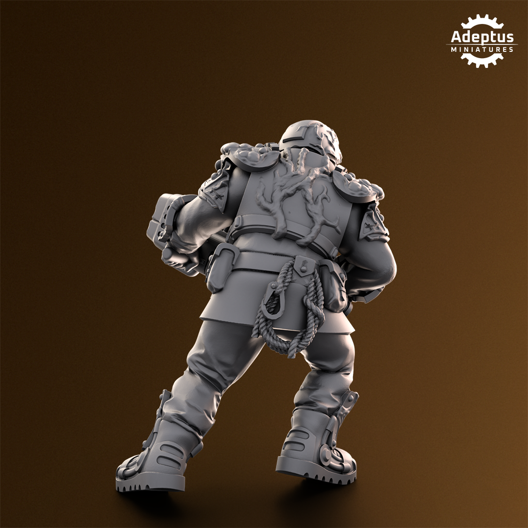 Sporeblight Regiment- Special Weapons Squad (4-Unit Kit or Single Model) by Adeptus Miniatures