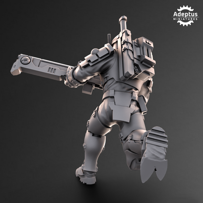 Line Strikers- Kae'ti (5-Unit Kit or Single Model) by Adeptus Miniatures