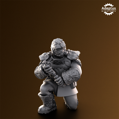 Sporeblight Regiment- Command Squad (4-Unit Kit or Single Model) by Adeptus Miniatures