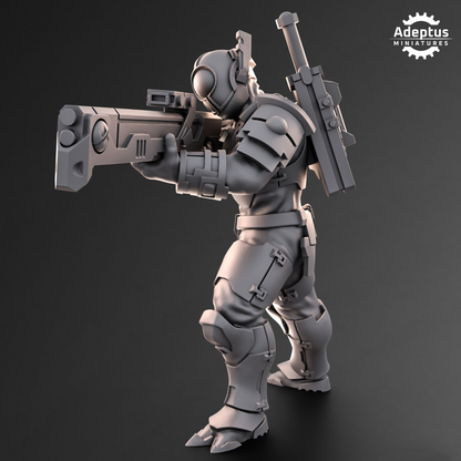 Line Strikers- Kae'ti (5-Unit Kit or Single Model) by Adeptus Miniatures