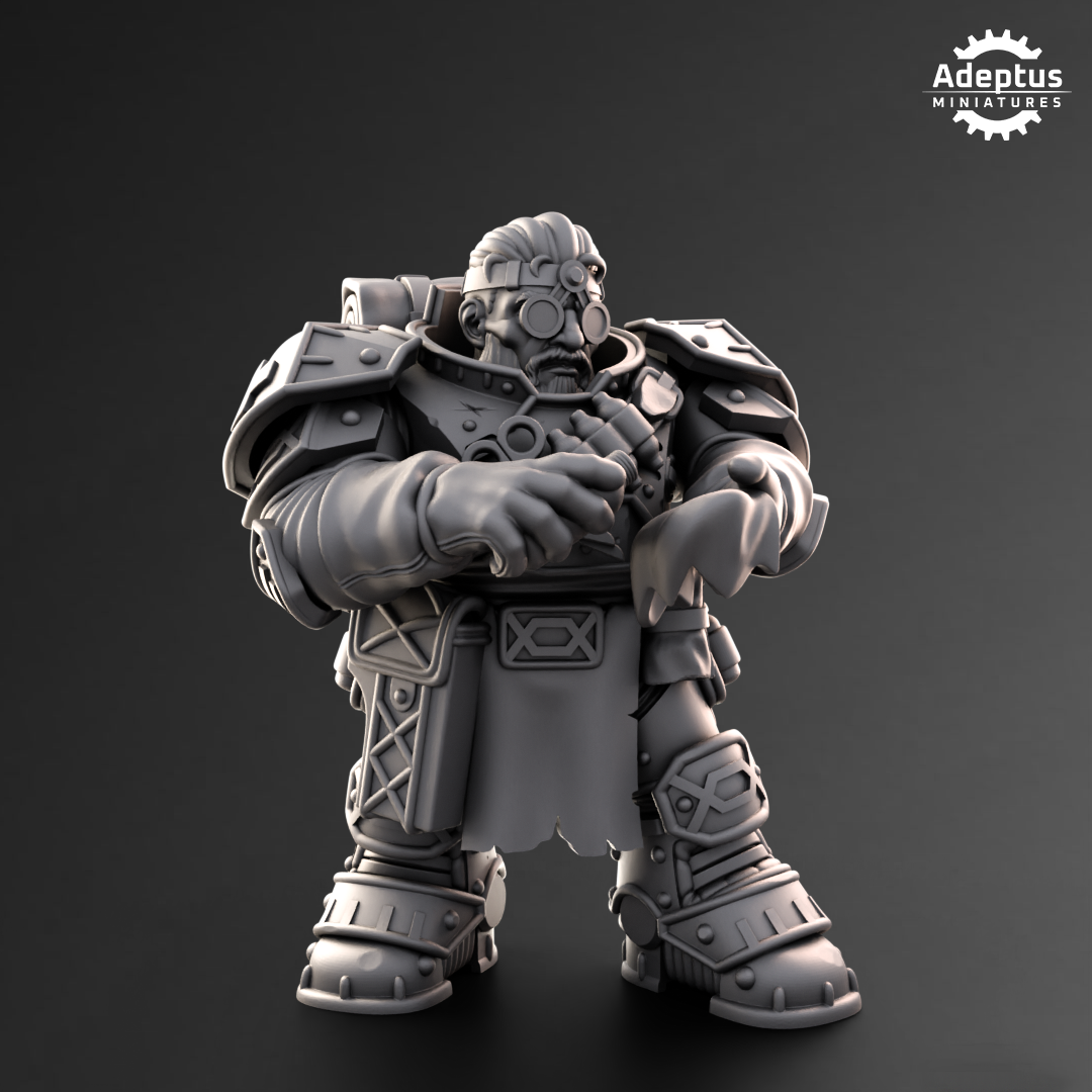 Kill Squad- Heavy Dwarves (11-Unit Kit or Single Model) by Adeptus Miniatures