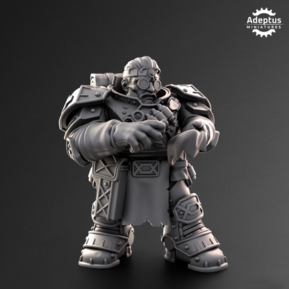 Kill Squad- Heavy Dwarves (11-Unit Kit or Single Model) by Adeptus Miniatures