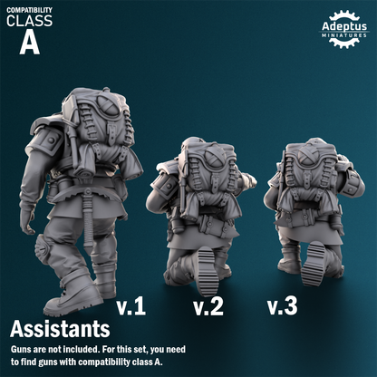 Winterline Forces -Heavy Weapons Squad (12-Unit Kit or Single Model) by Adeptus Miniatures
