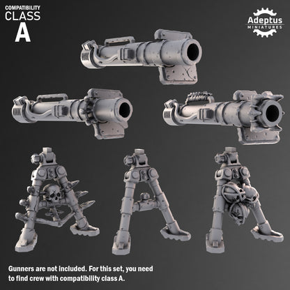 Sporeblight Regiment-Heavy Weapons Team (12-Unit Kit or Single Model) by Adeptus Miniatures