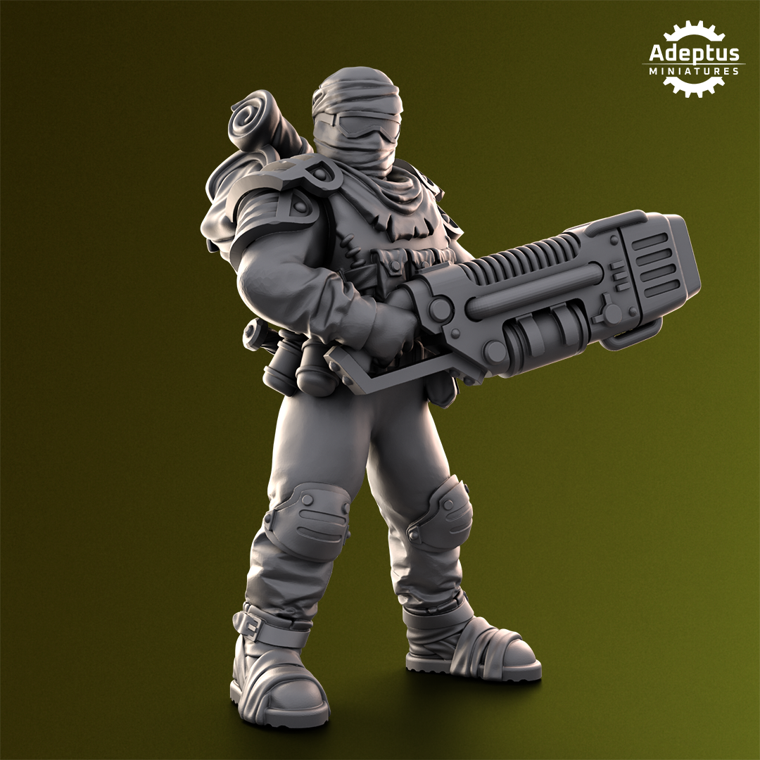 Red Dune- Special Weapons Squad- Imperial Force (4-Unit Kit or Single Model) by RedMakers