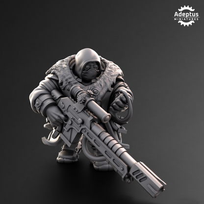 Kill Squad- Dwarves (10-Unit Kit or Single Model) by Adeptus Miniatures