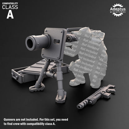 Khaleeth Regiment-Heavy Weapons Team (12-Unit Kit or Single Model) by Adeptus Miniatures