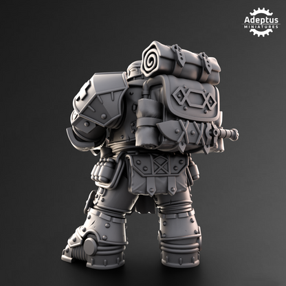 Kill Squad- Heavy Dwarves (11-Unit Kit or Single Model) by Adeptus Miniatures