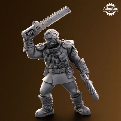 Sporeblight Regiment- Command Squad (4-Unit Kit or Single Model) by Adeptus Miniatures