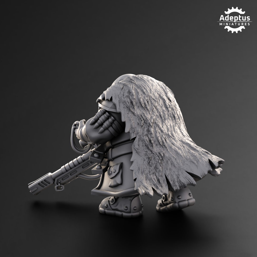 Kill Squad- Dwarves (10-Unit Kit or Single Model) by Adeptus Miniatures