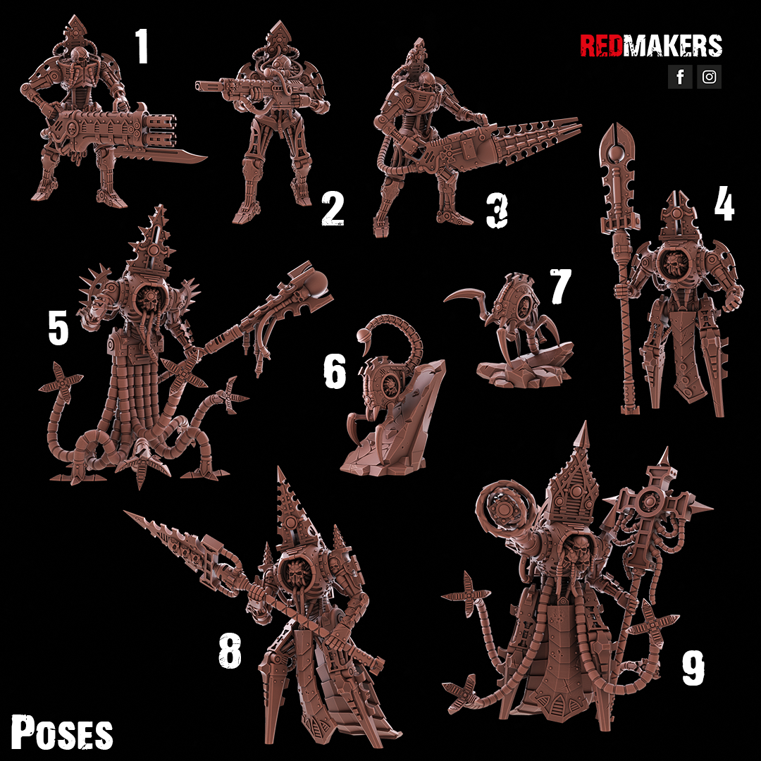 Kill Squad- Obsidian Conclave- Tomb World (9-Unit Kit or Single Model) by RedMakers