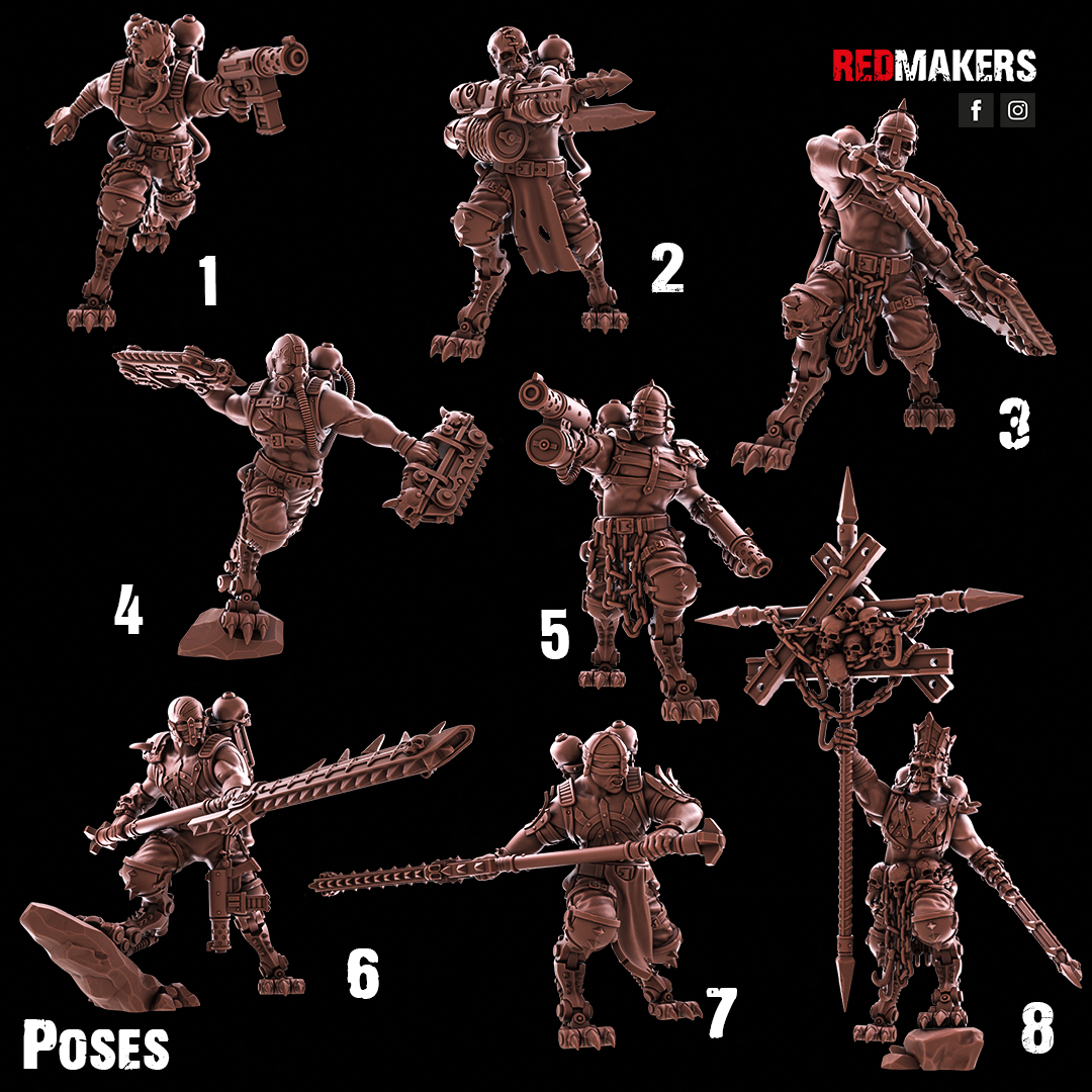 Kill Squad- Scarbinders (8-Unit Kit or Single Model) by RedMakers