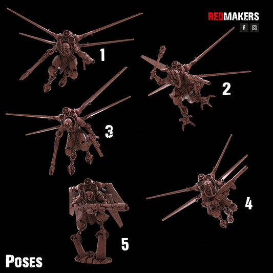 Skyterax-Omniforge (5-Unit Kit or Single Model) by RedMakers