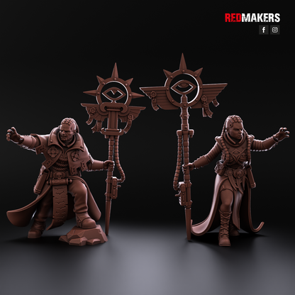 Psychic Operatives-Imperial Force (2-Unit Kit or Single Model) by Adeptus Miniatures