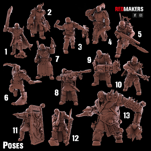 Kill Squad- Butcher's Tithe (13-Unit Kit or Single Model) by Adeptus Miniatures
