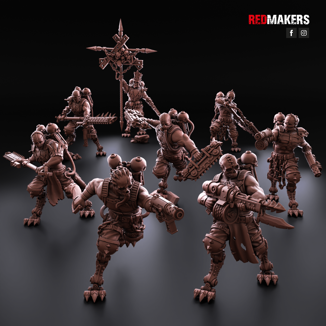 Kill Squad- Scarbinders (8-Unit Kit or Single Model) by RedMakers