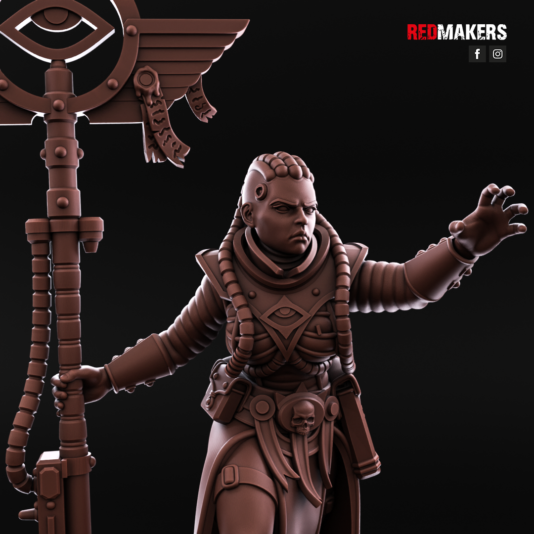 Psychic Operatives-Imperial Force (2-Unit Kit or Single Model) by Adeptus Miniatures