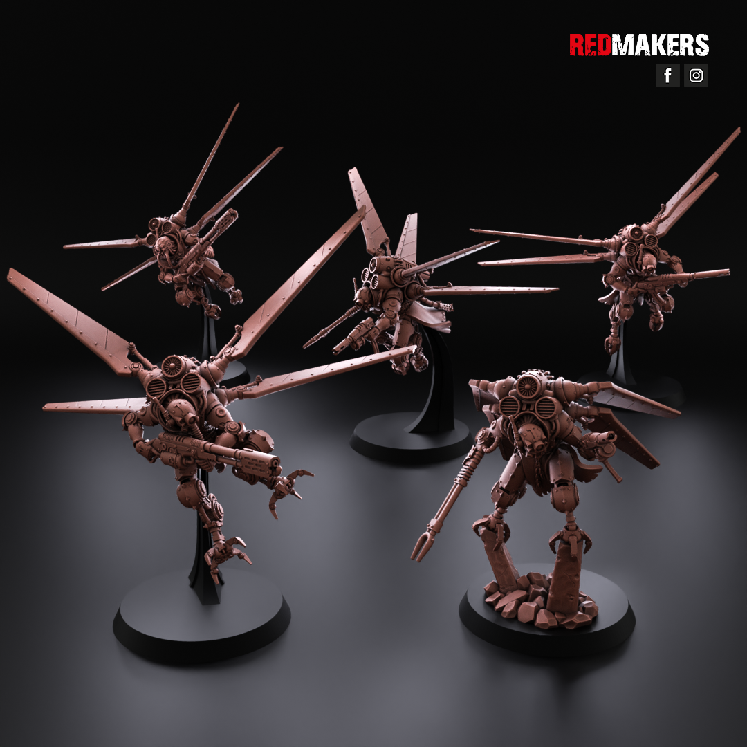 Skyterax-Omniforge (5-Unit Kit or Single Model) by RedMakers