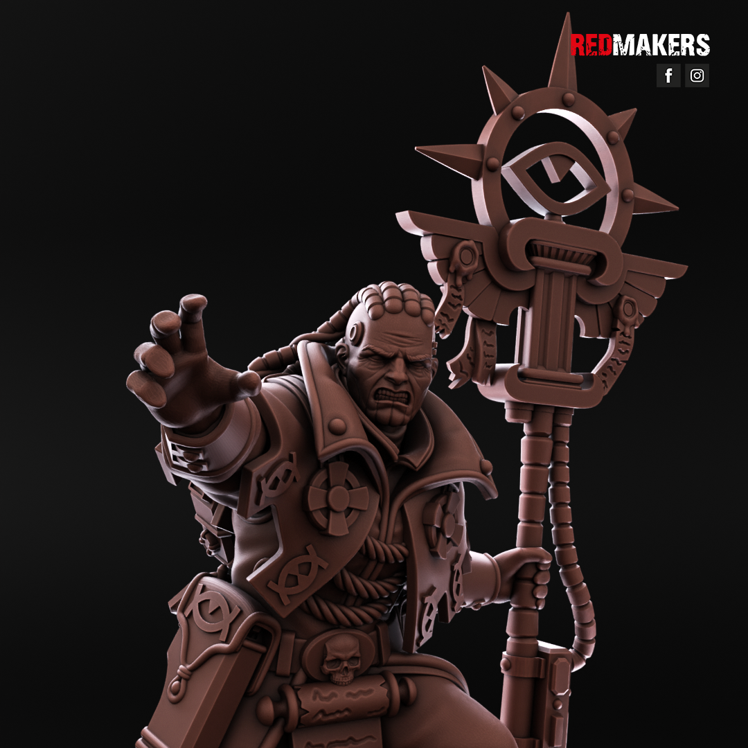 Psychic Operatives-Imperial Force (2-Unit Kit or Single Model) by Adeptus Miniatures