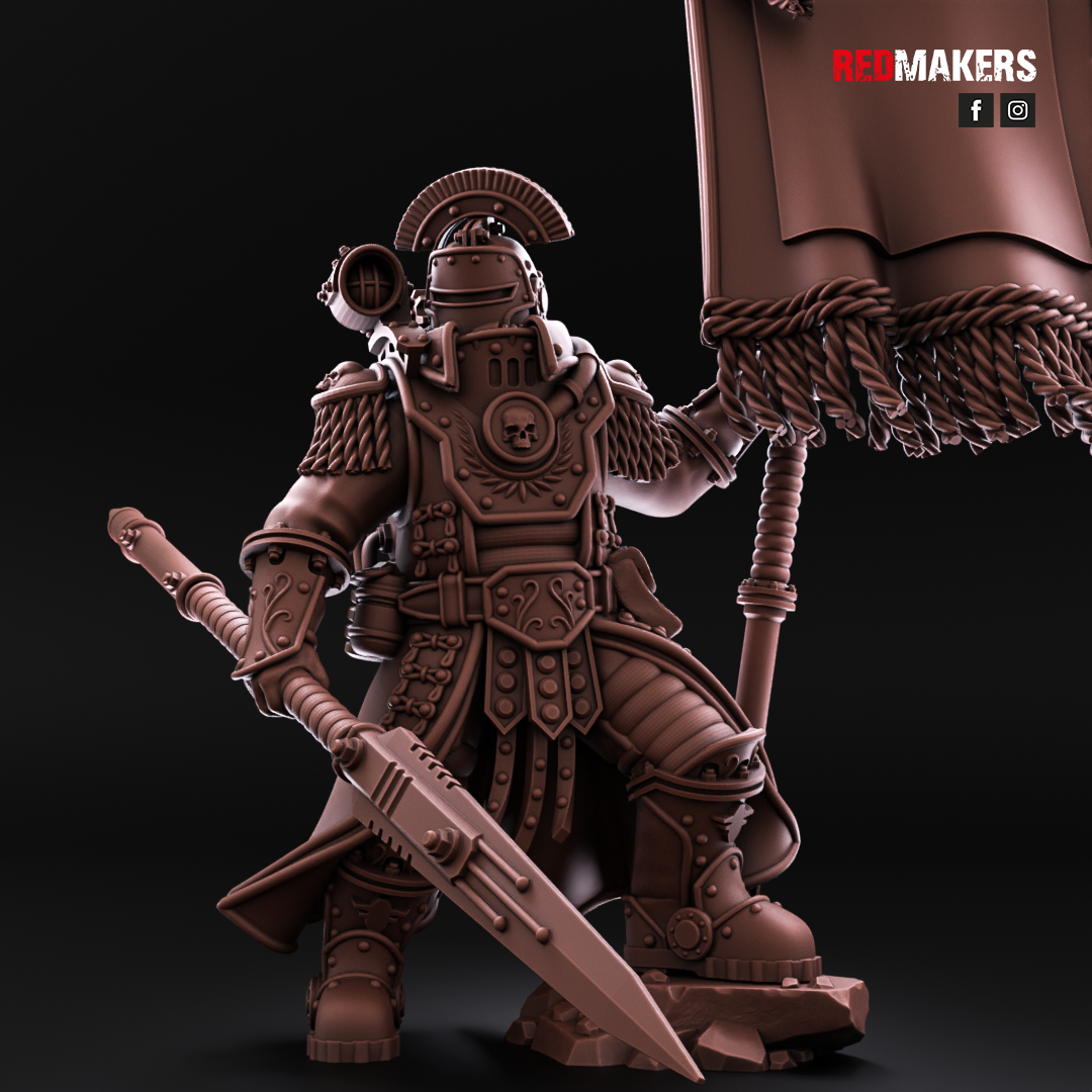 Solar Guard- Tactical Command Squad- Imperial Force (5-Unit Kit or Single Model) by RedMakers