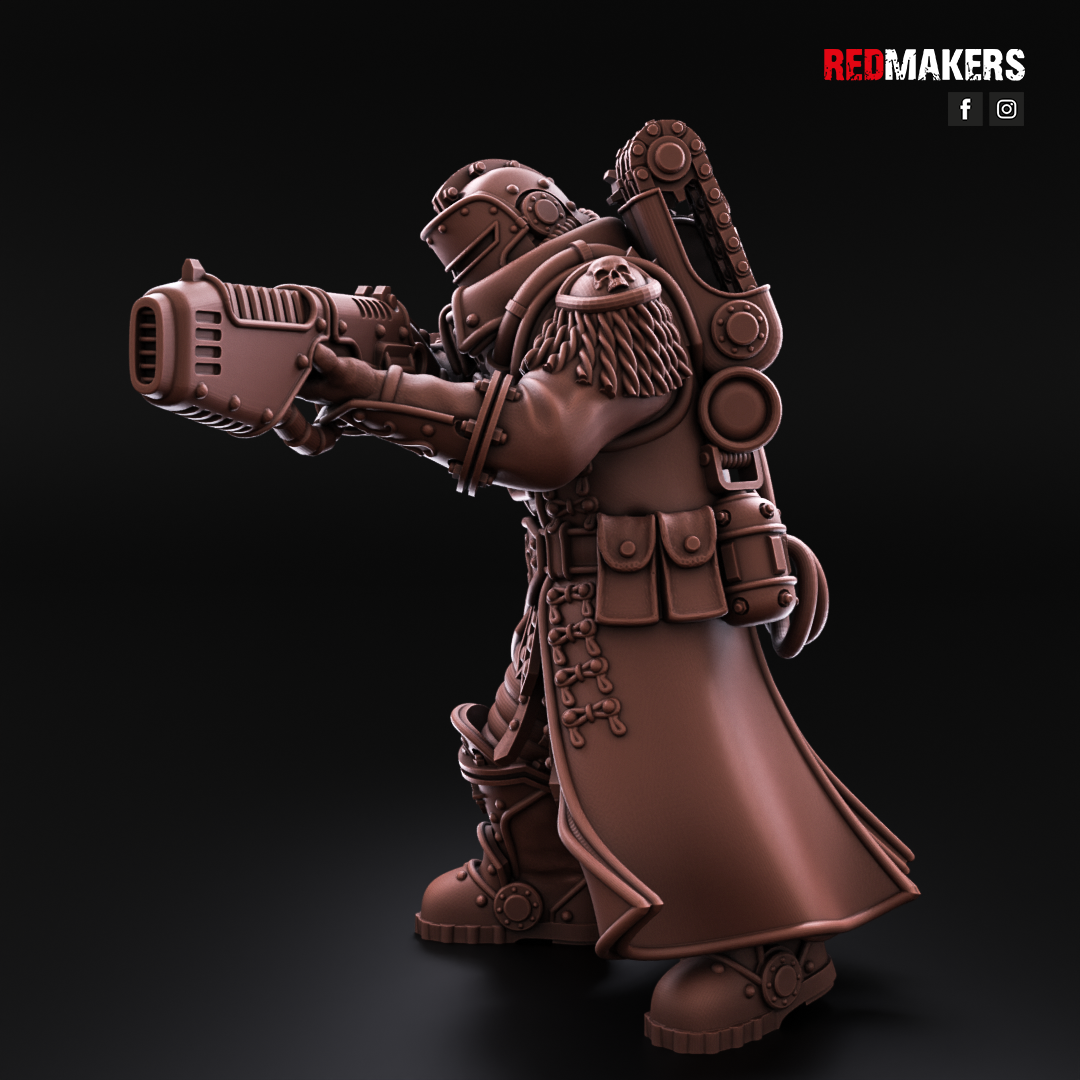 Solar Guard- Tactical Command Squad- Imperial Force (5-Unit Kit or Single Model) by RedMakers