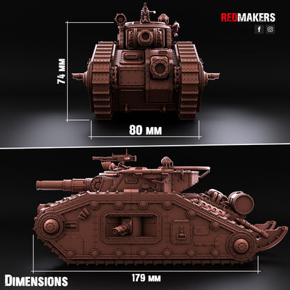 Bastion Solar Heavy Tank- Imperial Force (All Weapon Options) by RedMakers