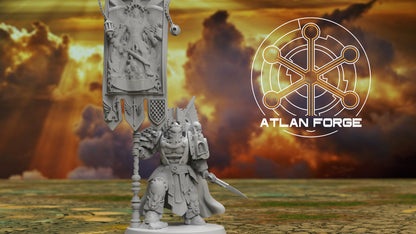 Angelic War Banners and Standard Bearer by Atlan Forge