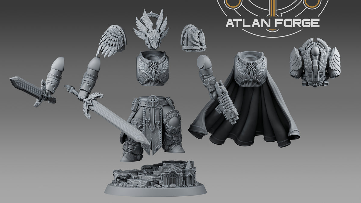 High Commander of the Knights Angelic by Atlan Forge