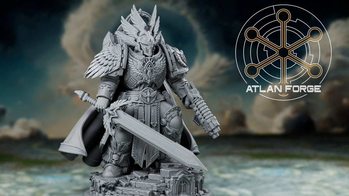 High Commander of the Knights Angelic by Atlan Forge