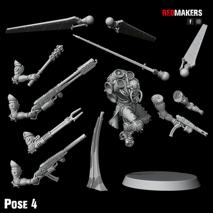 Skyterax-Omniforge (5-Unit Kit or Single Model) by RedMakers