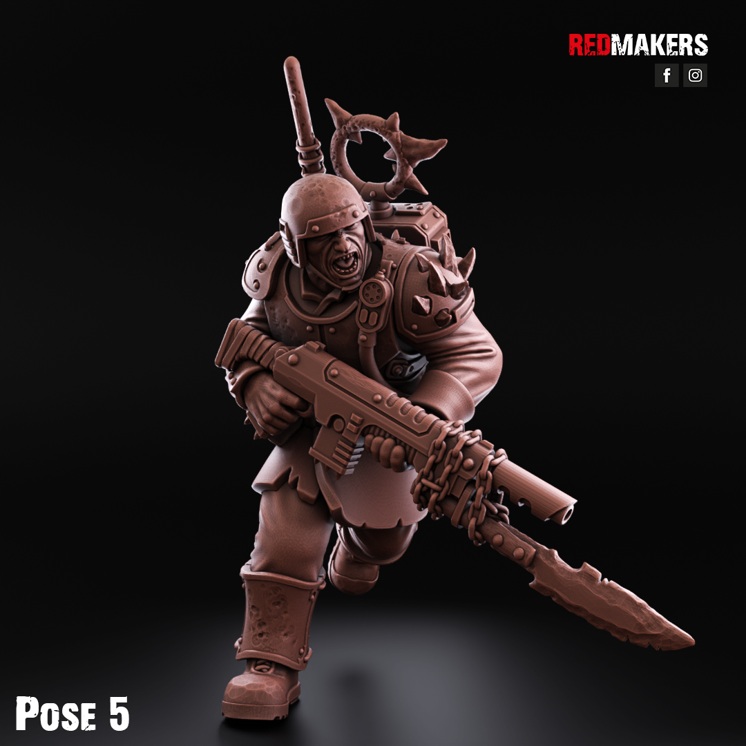 Kill Squad- Butcher's Tithe (13-Unit Kit or Single Model) by Adeptus Miniatures