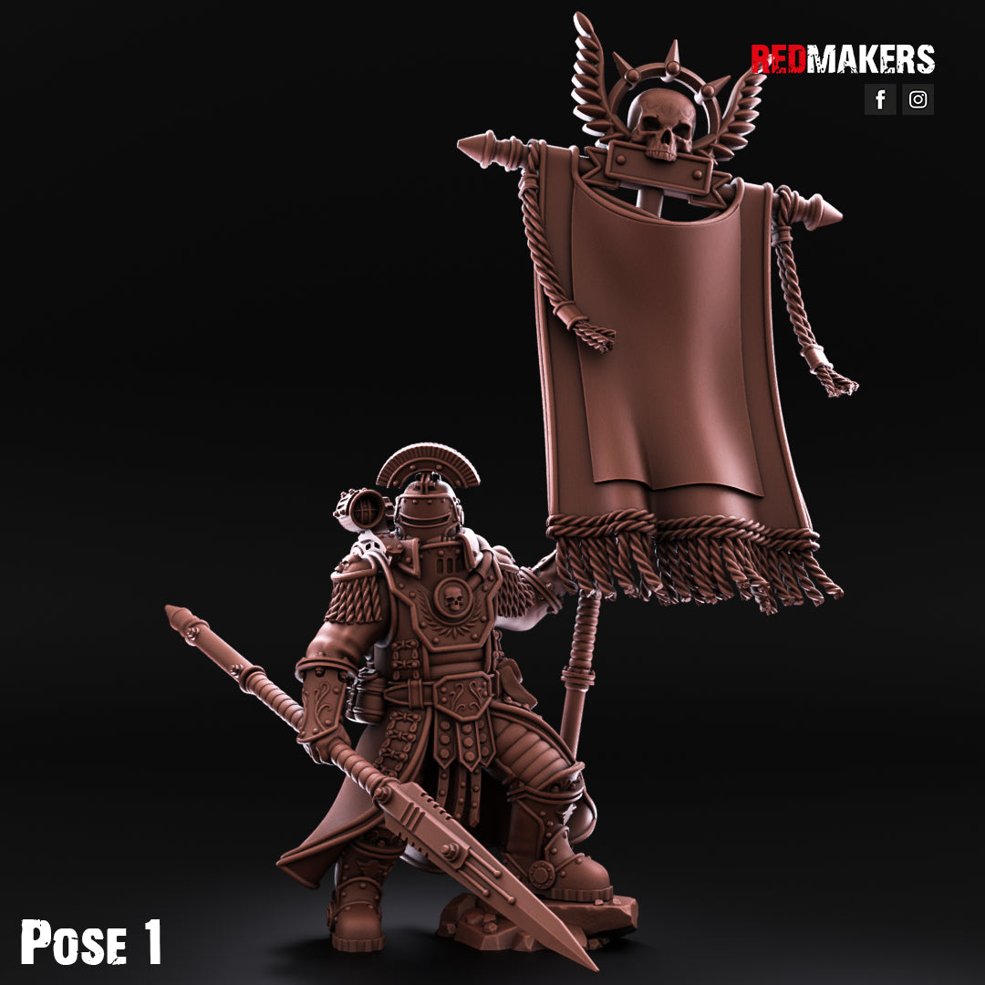 Solar Guard- Tactical Command Squad- Imperial Force (5-Unit Kit or Single Model) by RedMakers