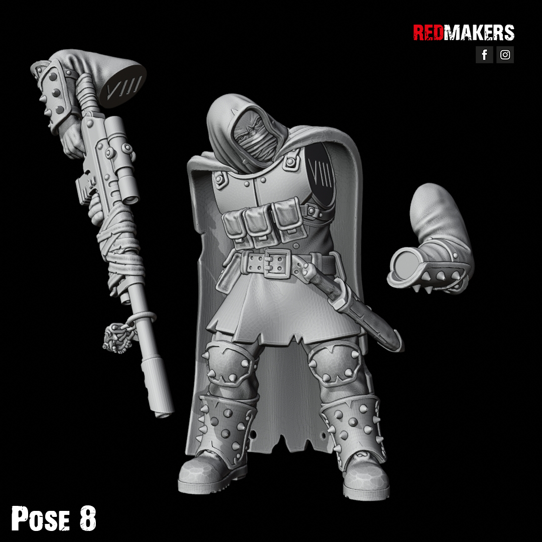 Kill Squad- Butcher's Tithe (13-Unit Kit or Single Model) by Adeptus Miniatures